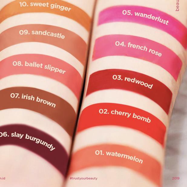 ♩ SHANNEN LIP MATTE - SHANNEN CREAMY LIP PAINT - SHANNEN LIPSTICK ⅍