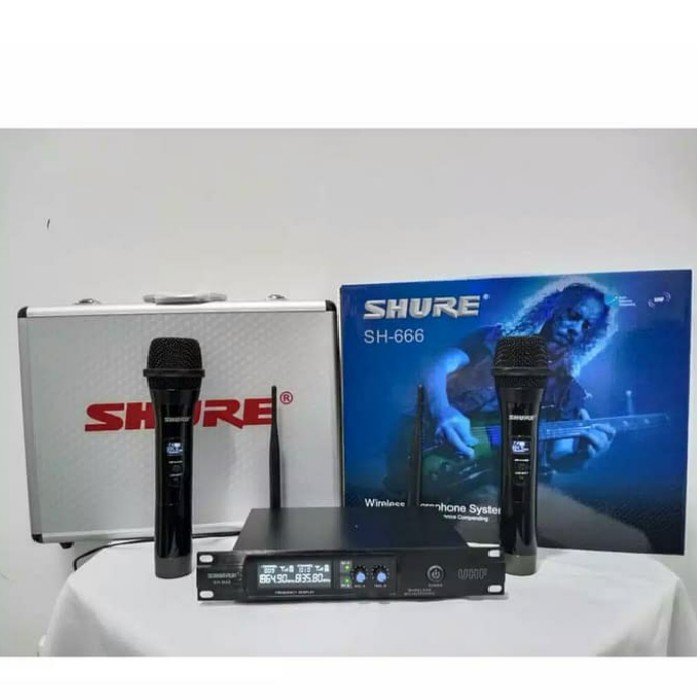 Microphone Mikrofon Wireless Shure SH 666 / SH666