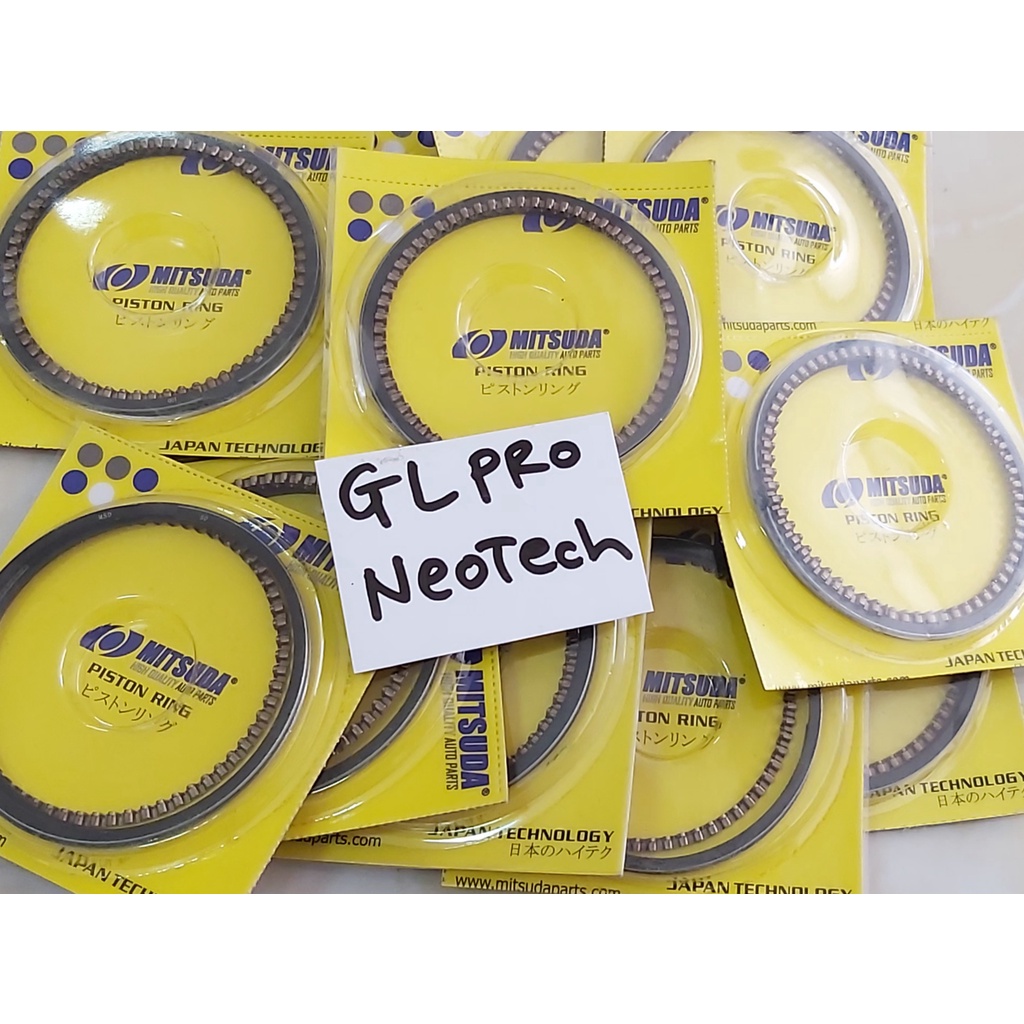 Ring Piston Mitsuda GL PRO NEOTEK / TIGER Lama / GL Pro NT  (KBB) OS 25 - 200 dan STD / Ring Seher G