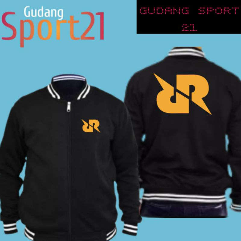 jaket baseball RRQ jaket RRQ