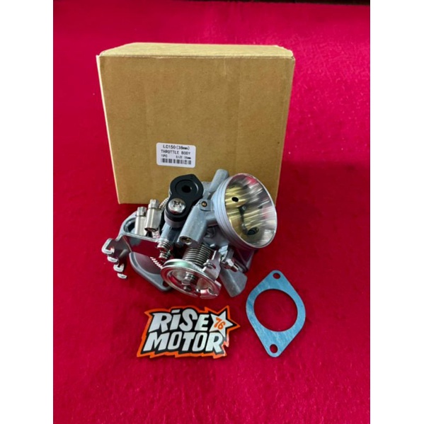 Throttle body Moto 1 MX king R15 38 mm Double injector