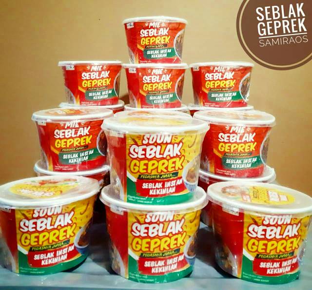 BASO GEPREK TULANG RANGU / BASO ACI GEPREK / SOUN MIE SEBLAK GEPREK SAMIRAOS