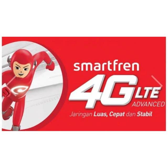 Kartu Perdana Smartfren 4G Evo Kuota 13Gb (3gb + 10gb)