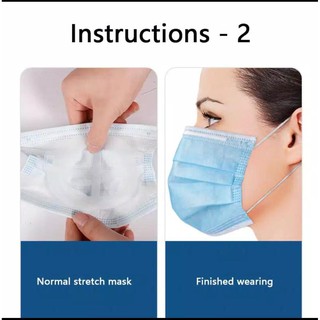 Rangka Masker Anti Pengap / Penahan Masker Anti Pengap | Shopee Indonesia