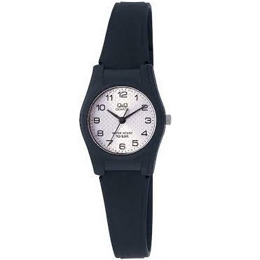 Q&amp;Q Original Jam Tangan Remaja VQ03 &amp; VQ87 Series - Karet- Hitam