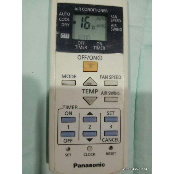 Remote ac panasonic original