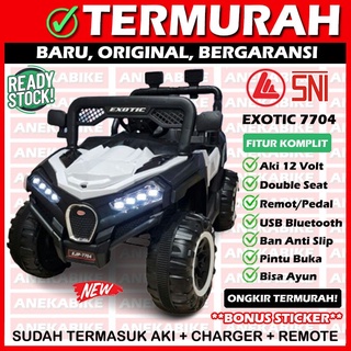 Jual Mobil Aki Anak PMB 8788 Jeep Ban Karet Ukuran Besar, Mobil Aki