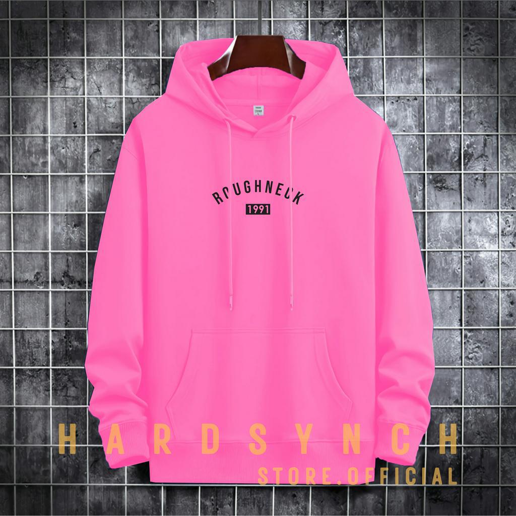 Sweater Hoodie Roughneck 1991 Unisex ( Pria &amp; Wanita ) Premium Quality S-XXL Cotton Fleece / Sweater Korean Style / Sweater Hoodie / Sweater Polos / Sweater Wanita / Sweater Pria / Sweater Hoodie Distro Original / ( ROUGHNECK 07 )