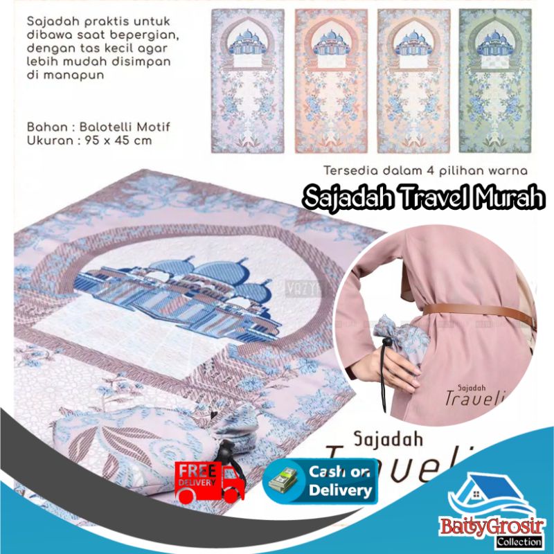 sajadah sejadah travel traveling travelling pouch mini kecil muka kepala turki turkey turkiye premiu