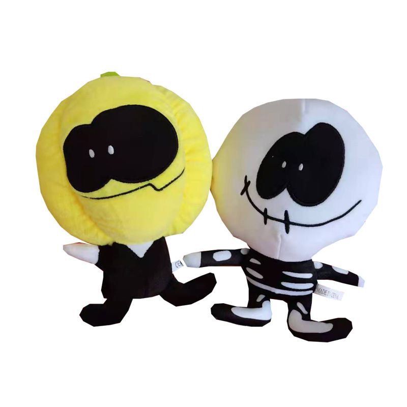 Funkin Night Friday Plush Toy Kawaii Spooky Month Skid Boneka Lembut Mainan Bayi