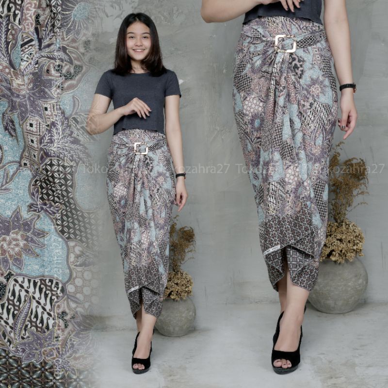 Rok Lilit VOL.1 Bawahan Batik Modern Rok Lilit Zahratul27