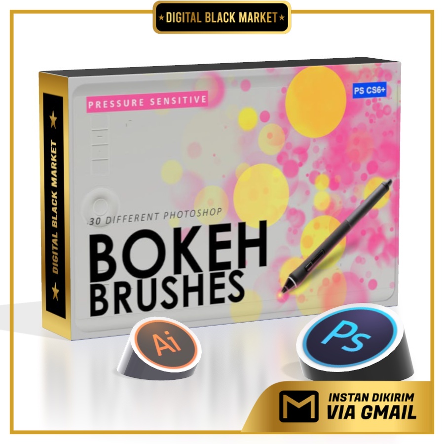 30 Bokeh - Photoshop Brushes