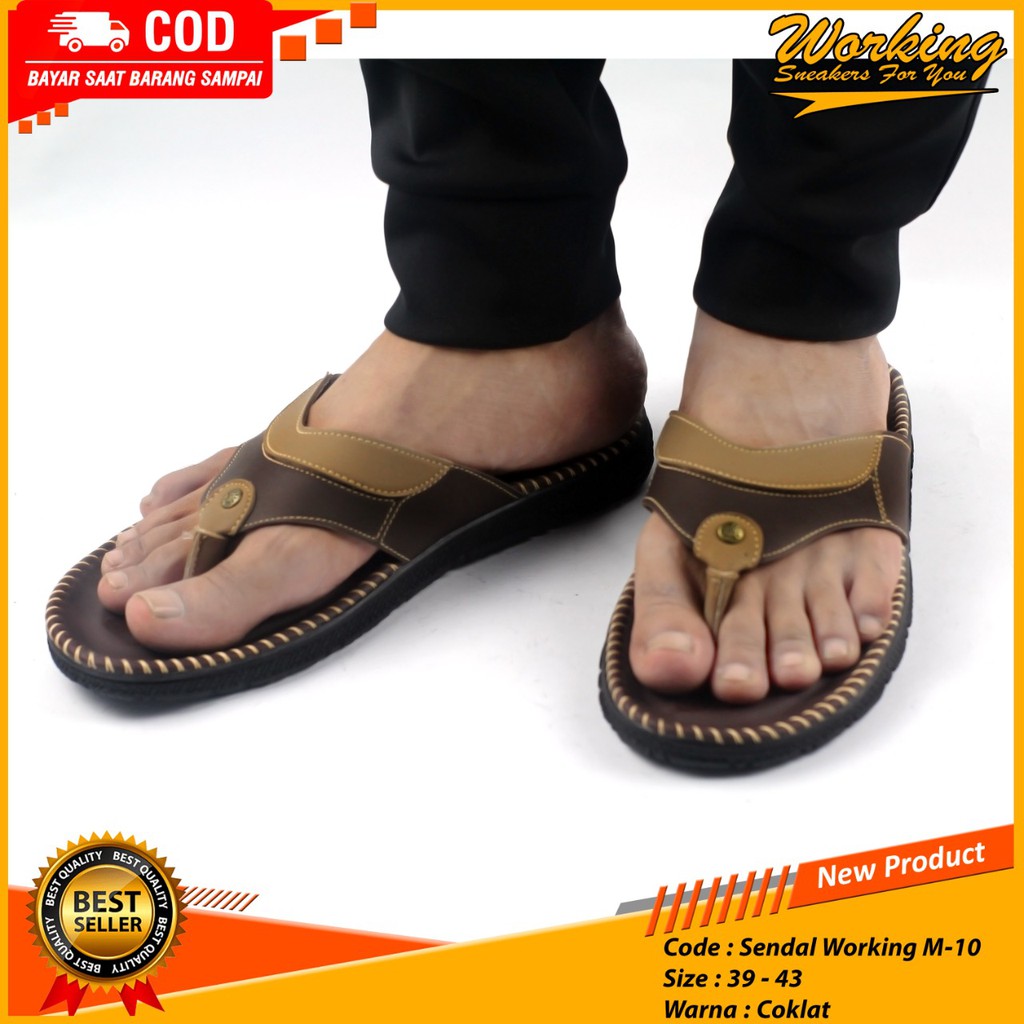 sandal M-10 pria model casual sale hari raya!!!