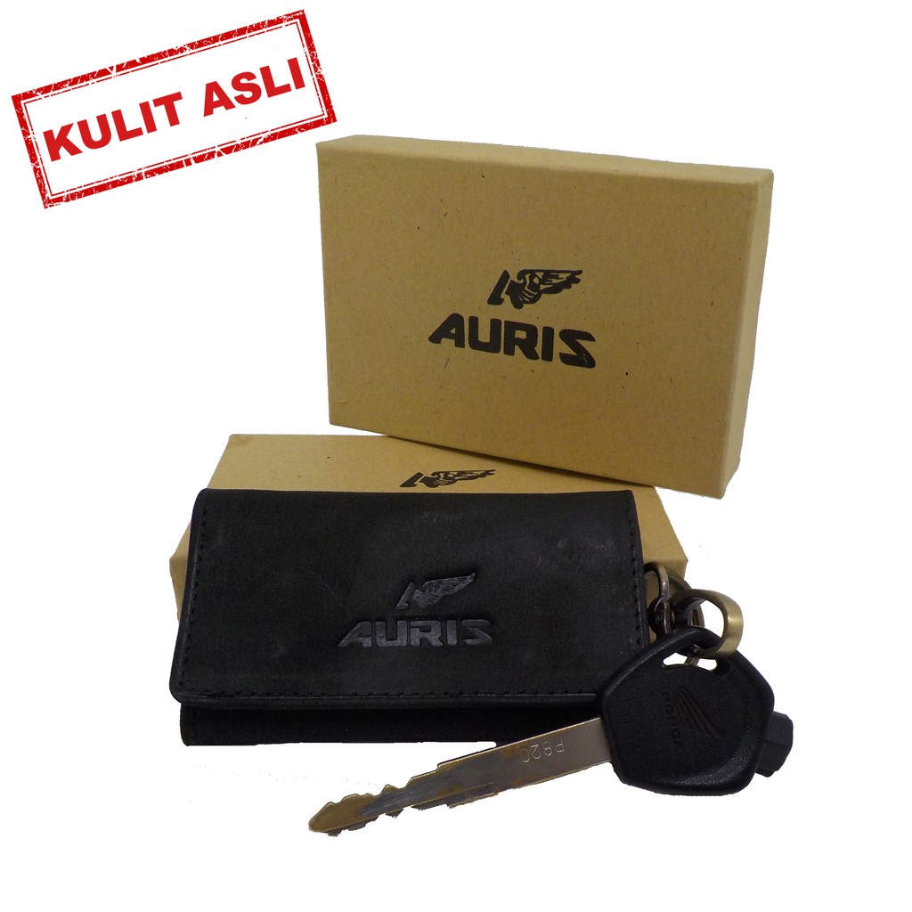 Auris Dompet Kulit Stnk Kunci Motor Mobil Kulit Asli 48002