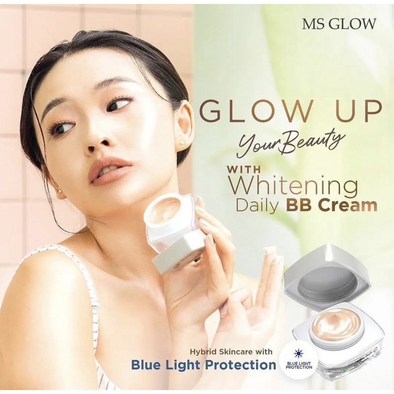 MS GLOW WHITENING DAILY BB CREAM / BB CREAM MS GLOW