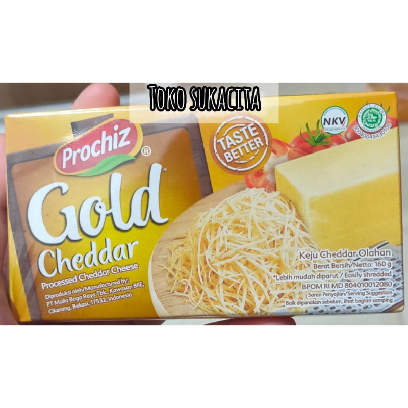 

keju prochiz gold cheddar 160g