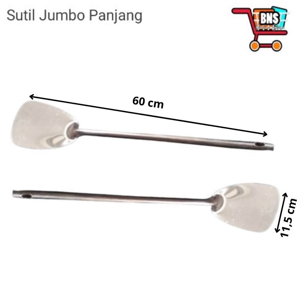 SPATULA/ SUTIL PENGGORENGAN JUMBO PANJANG TERLARIS