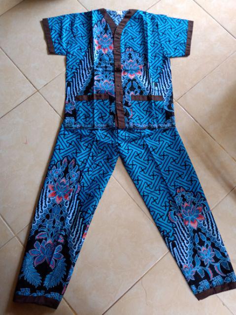 Piyama Batik Anak (5-13th)full Obras