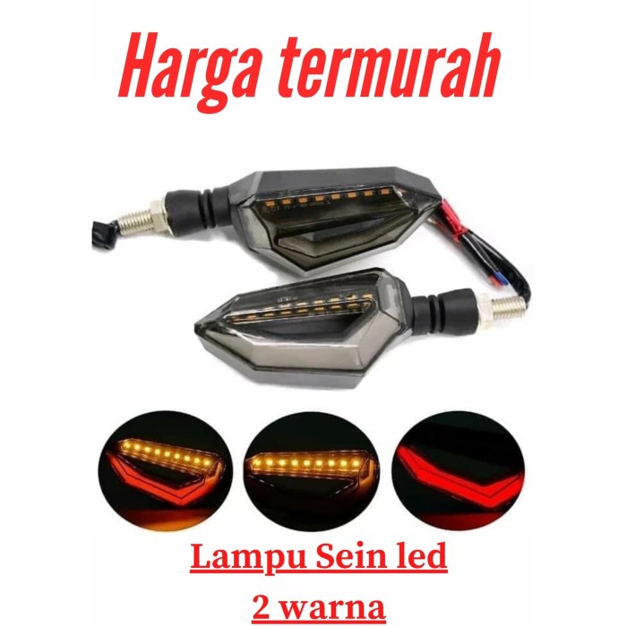 COD NEW Lampu Sein Led Running 2 warna - Sen Led Jalan 2warna Sein dan sen