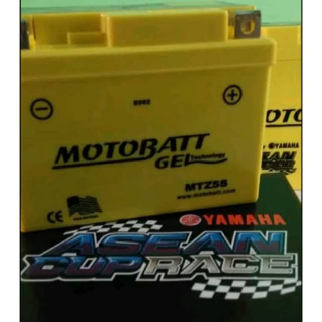 Aki MTZ-5S motobatt Special Gel untuk Honda beat-vario-scoopy-Supra x 125 Yamaha xeon-mio J- byson