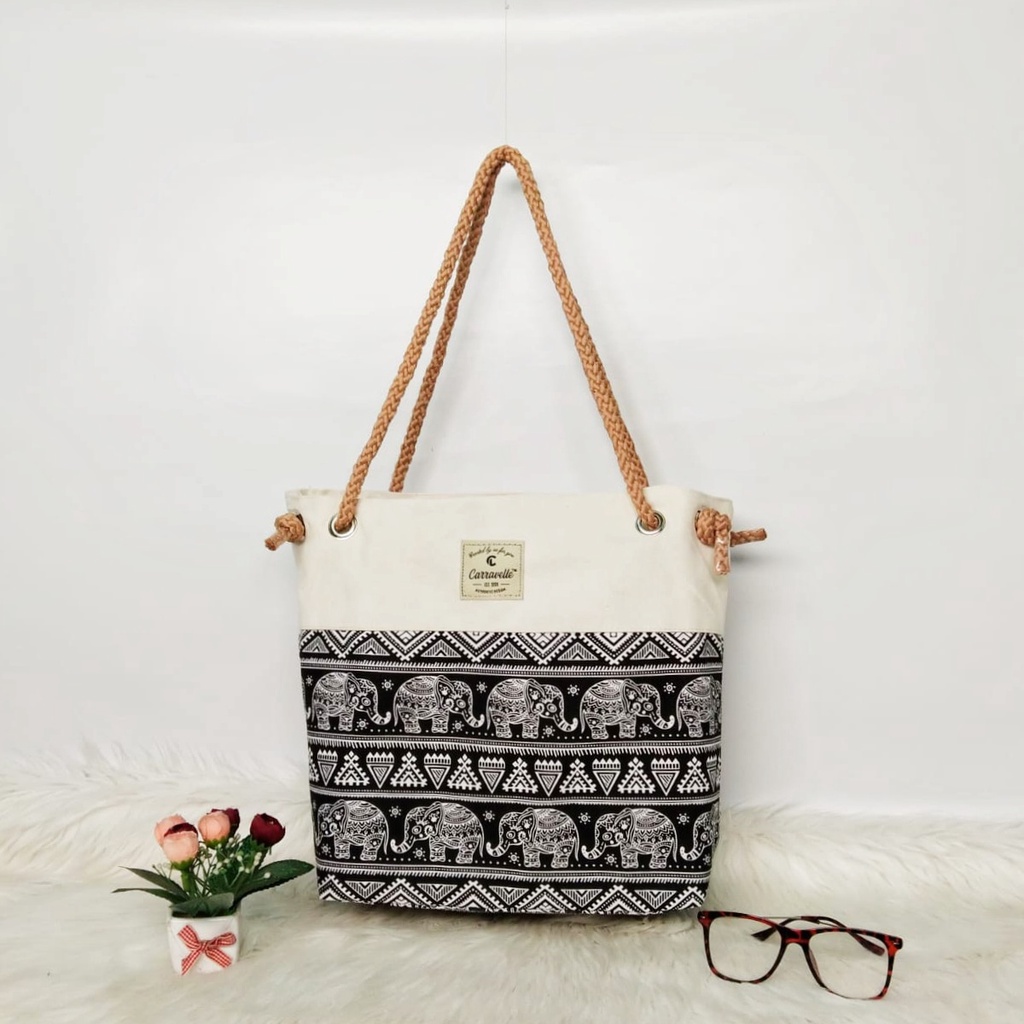 TOTE BAG KANVAS WANITA TAS TENTENG WANITA TALI SUMBU MOTIF/SHOPPING BAG/TAS CANVAS TALI SUMBU UTK TAS KULIAH/TAS BELANJA /TAS SEMINAR BISA CUSTOM SABLON