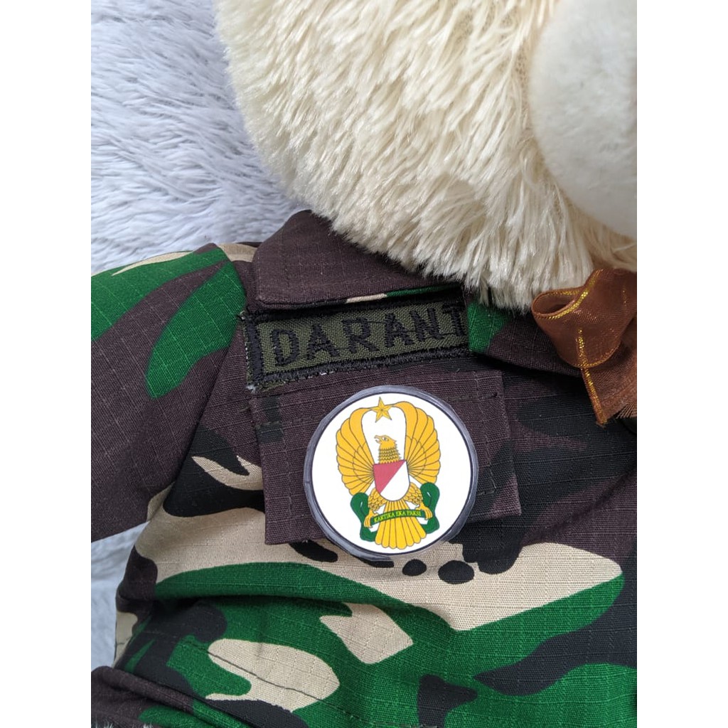 BONEKA PROFESI TNI | BERUANG BESAR | BONEKA TNI | HADIAH WISUDA | TNI AD | TNI AL | TNI AU | SIZE L