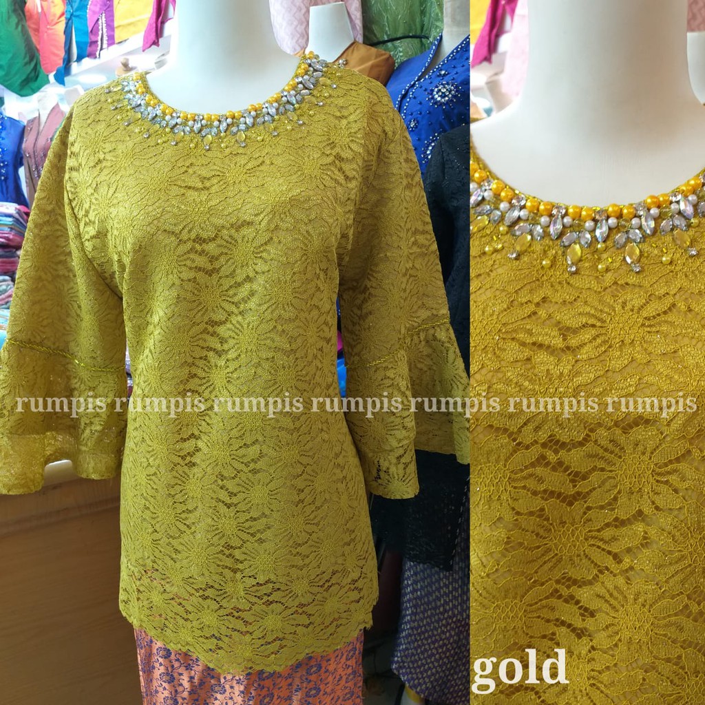 KEBAYA BROKAT PAYET (GLITER)