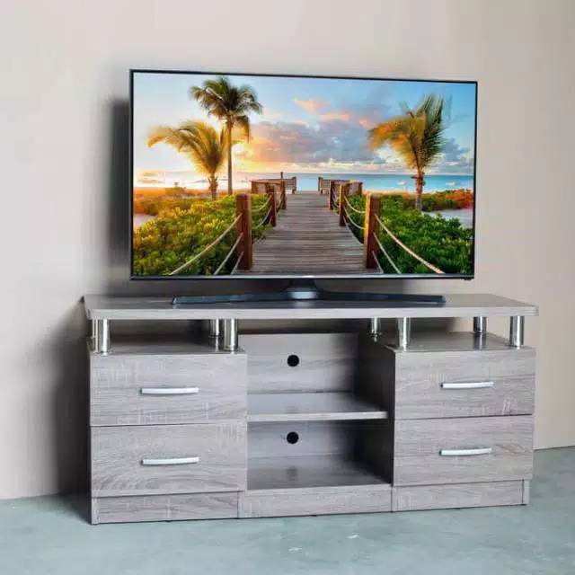 MEJA TV MINIMALIS MEJA TV MURAH BUFET TV MURAH RAK TV ELEGAN LEMARI TV LIVING ROOM RAK SUSUN  LVR 12