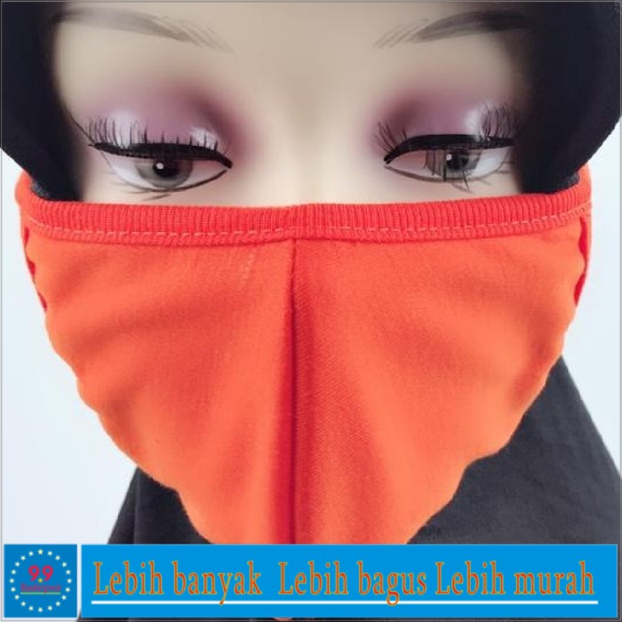 * MASKER FACE * BAHAN KAIN TALI * 2 PLY