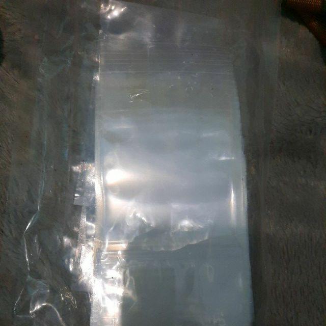 Standing Pouch Transparan Bening Pet Klip / Clip Zipper 150 G 9x15 Promo Isi 100