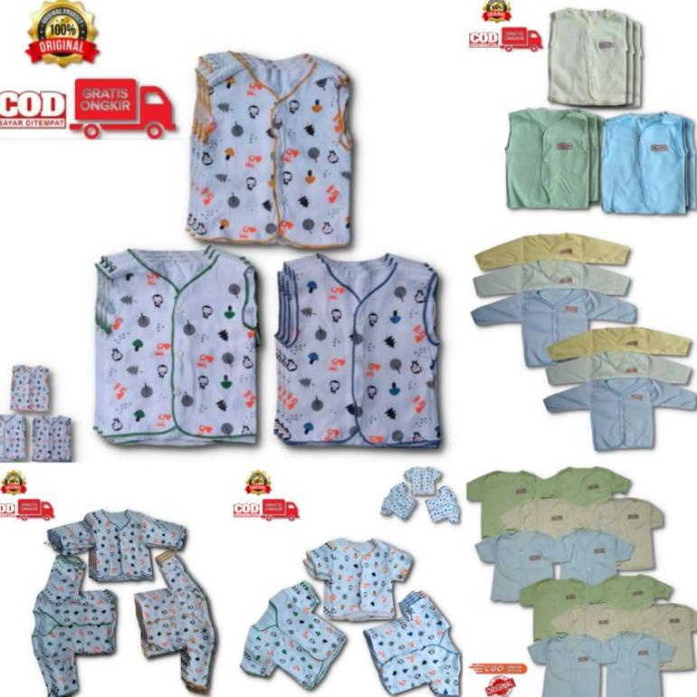{FJ.14My22l} |1 lusin|6pcs|Baju Bayi baru lahir 0-6bulan ,baju bayi perempuan, baju bayi laki laki ,
