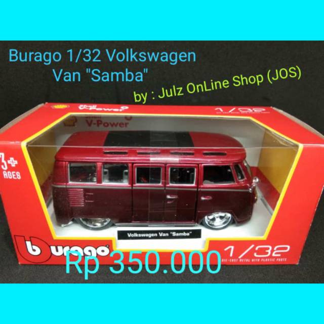 Burago 1/32 Volkswagen Van Samba