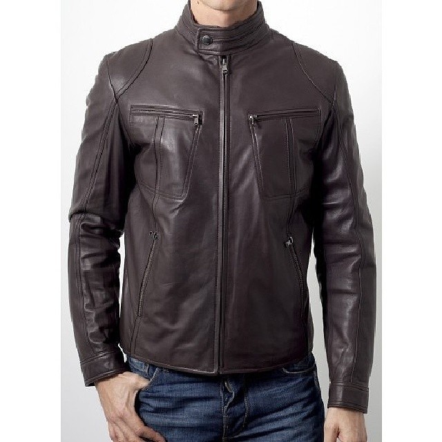 jaket jacket kulit asli original domba garut jaket kulit motor 100% pria bukan sintetis