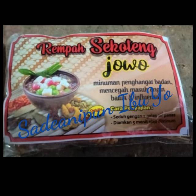 

Rempah Sekoteng Jowo (Isi 10 Bungkus)