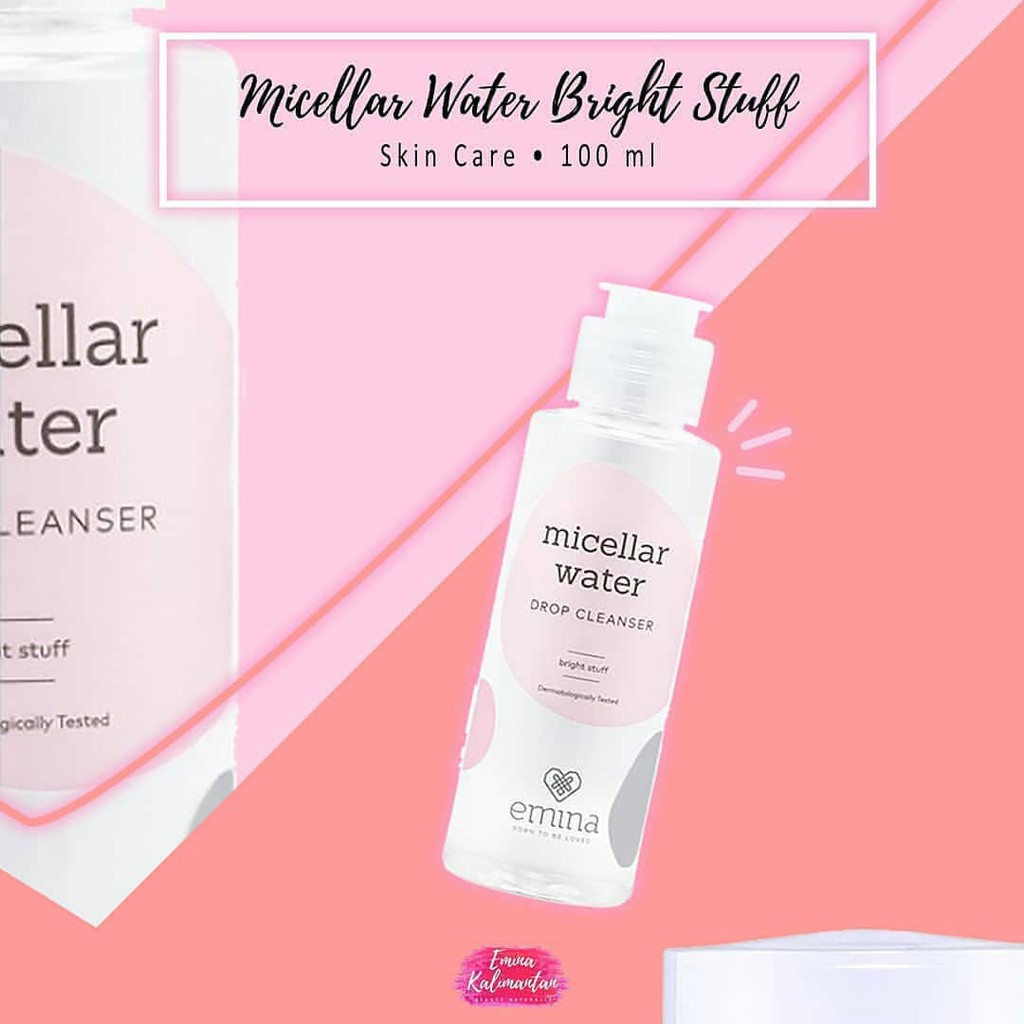 EMINA BRIGHT STUFF MICELLAR WATTER 100ML