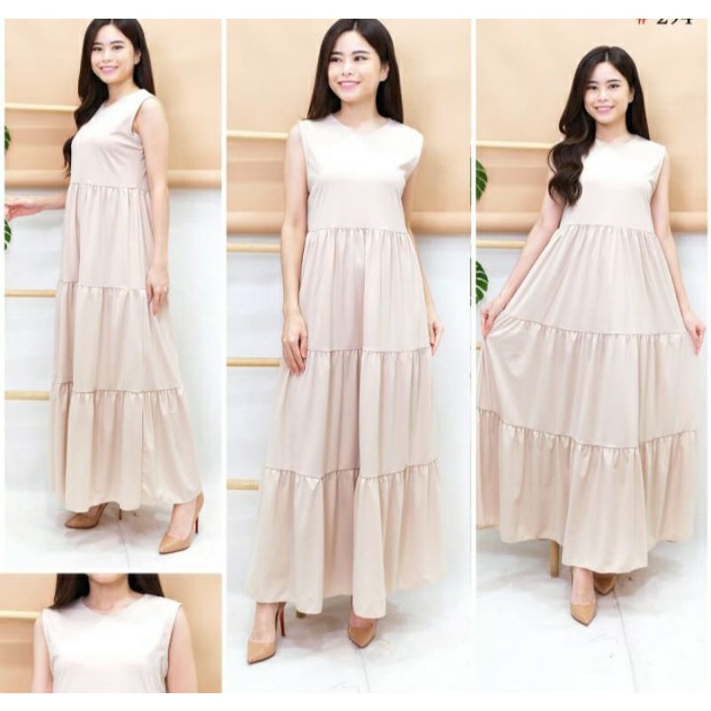 inner dress tampa lengan inner gamis/inner gamis inner kutung/inner gamis longdres [bahan kaos super