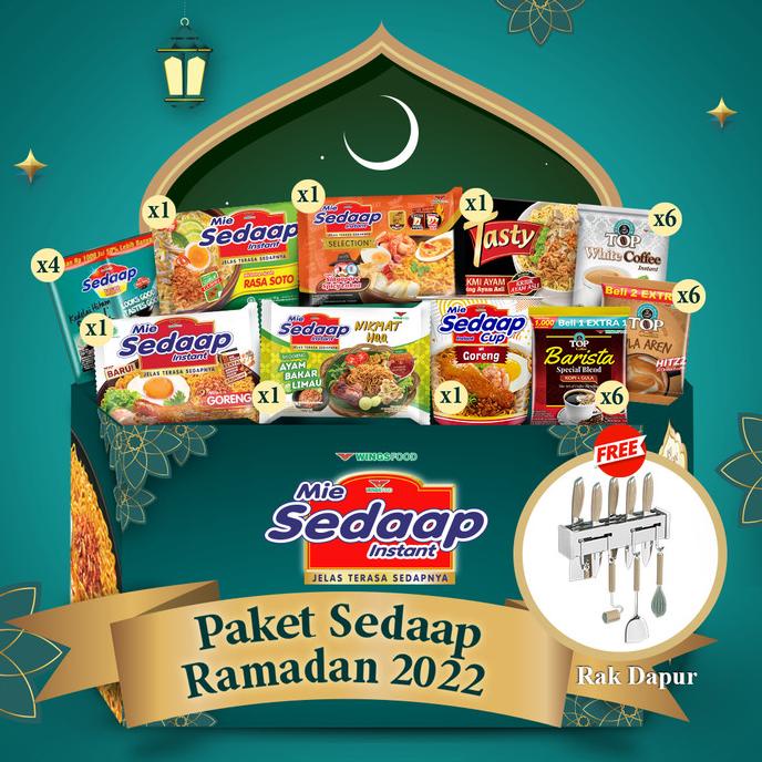 

Paket Sedaap Ramadan 2022 Free Rak Dapur