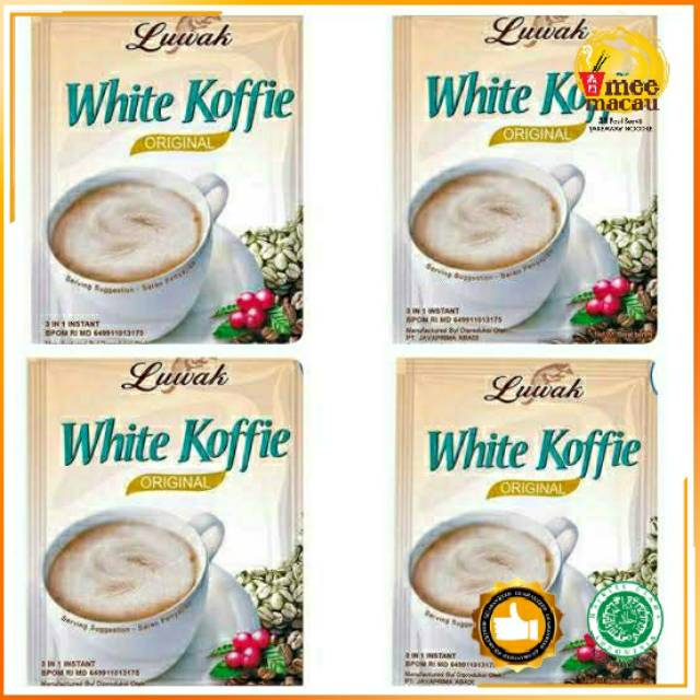 Luwak White Coffee Sachet | 1 Sachet