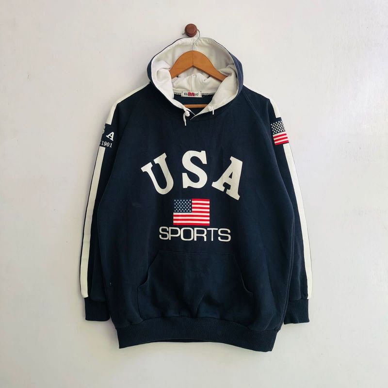 Hoodie USA Sports Second