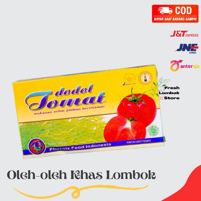 

Dodol Tomat 160gr Oleh-oleh Khas Lombok Phoenix