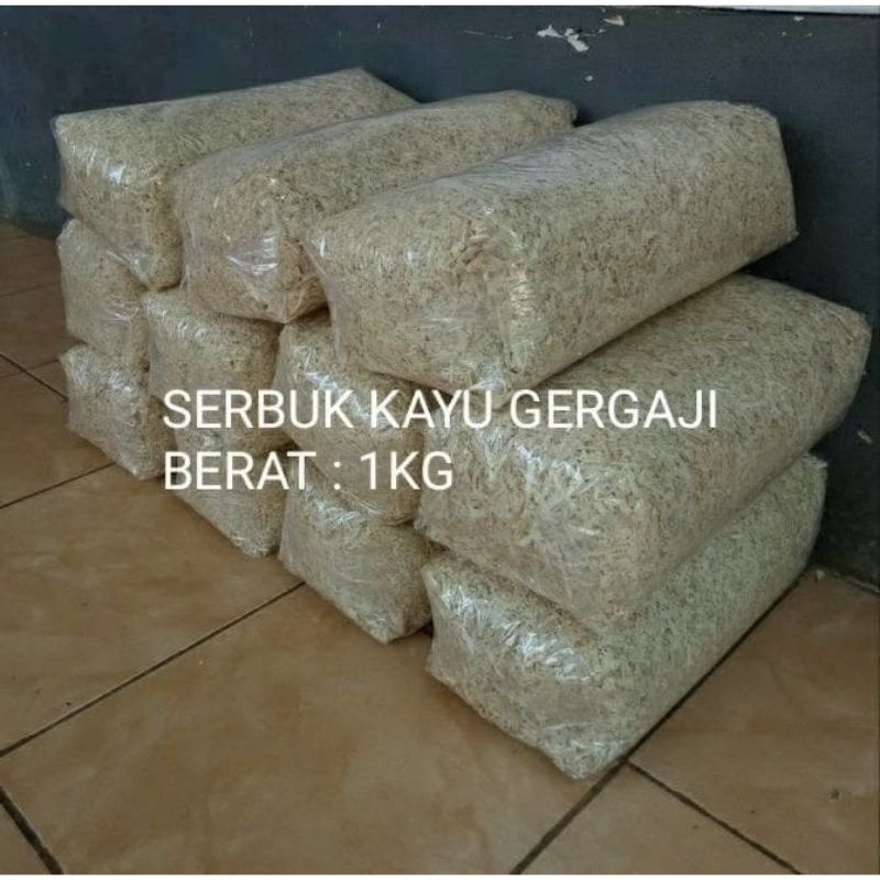 Serbuk Kayu Gergaji Kering Alas Ternak Hewan Peliharaan Hamster Landak
