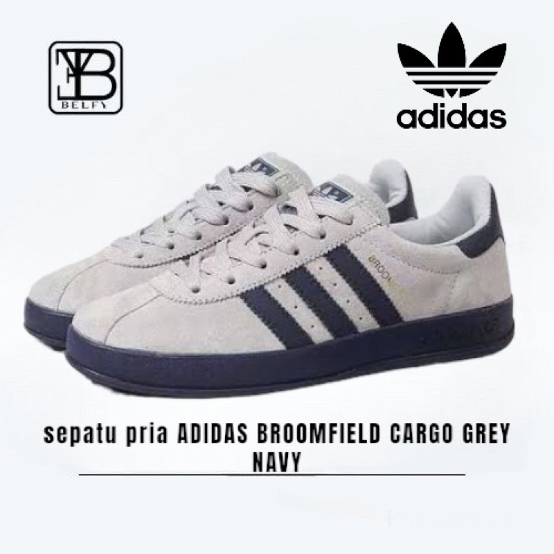sepatu pria ADIDAS BROOMFIELD CARGO GREY NAVY