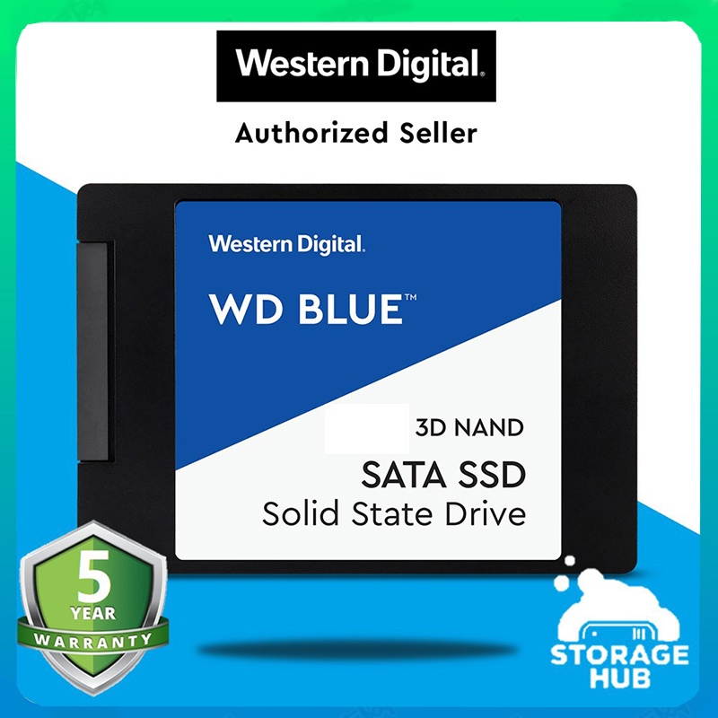 (Local Seller)WD Blue SSD 3D Nand 500GB Sata 3 - WD Blue 3D 500 GB 2.5&quot;