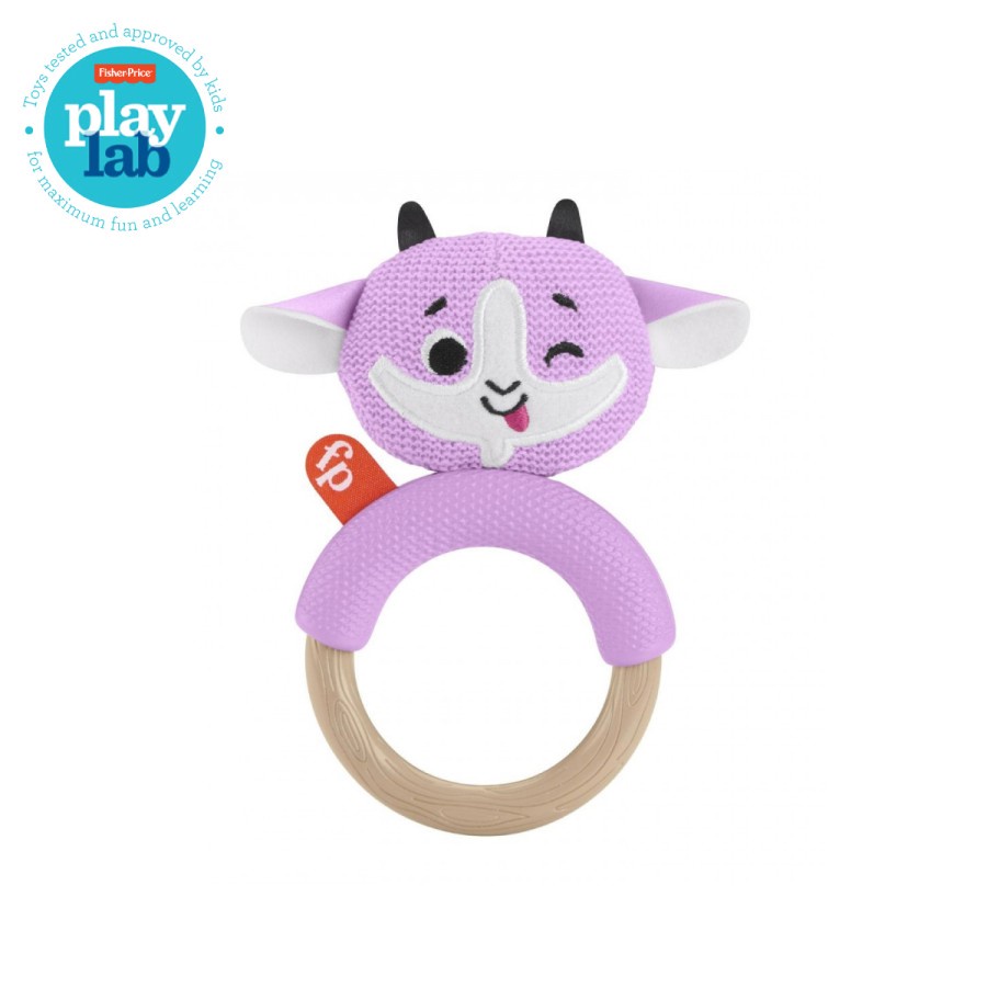 FISHER PRICE KNIT TEETHER GOAT 3M+