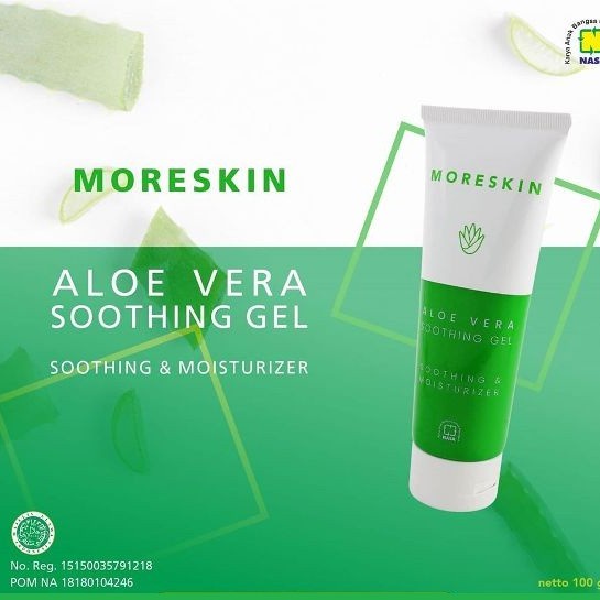 MORESKIN  ALOE Vera Gel KEMASAN KECIL / AVG KECIL / AVG NASA ASLI