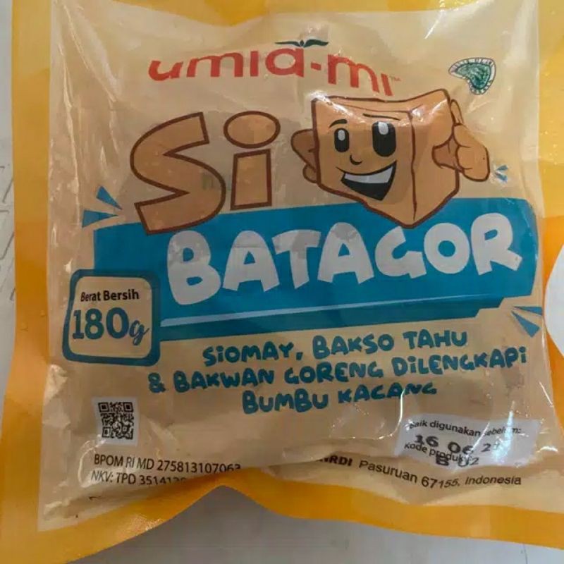 

Umiami Batagor uenak 180gr free bumbu kacang