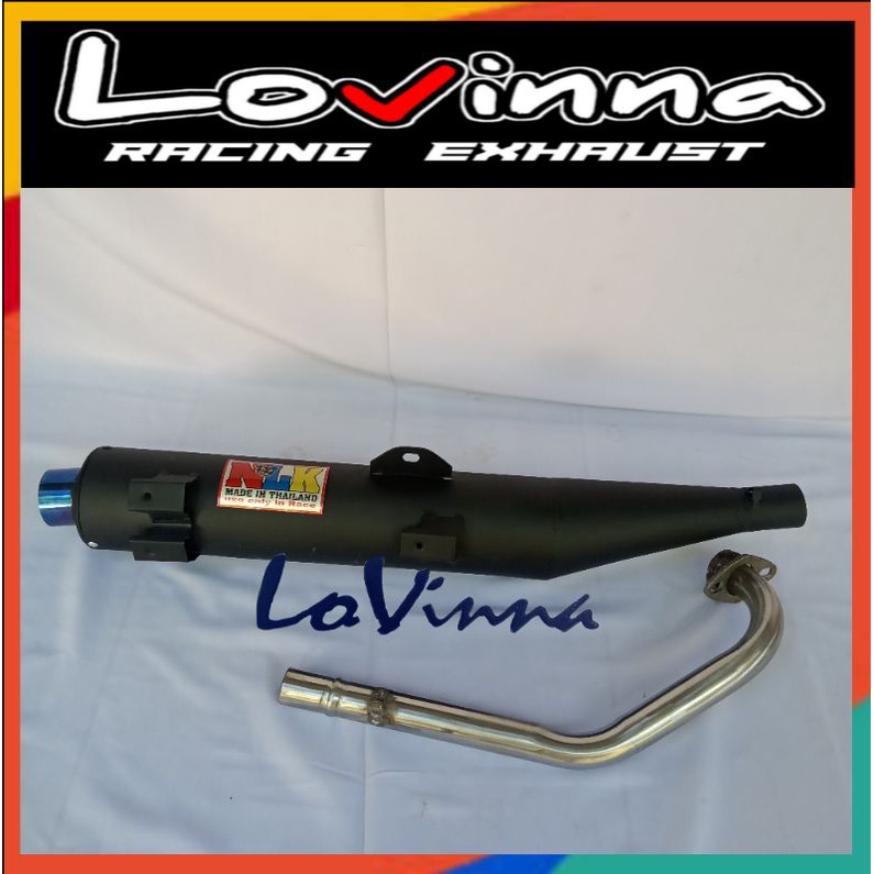 KNALPOT NLK JUPITER MX OLD /MX NEW TIPE STANDAR RACING