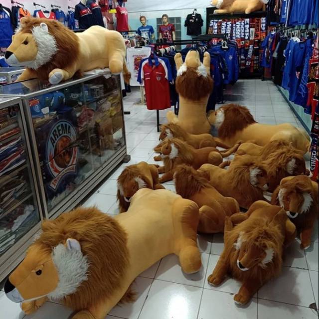 Boneka Singa jumbo