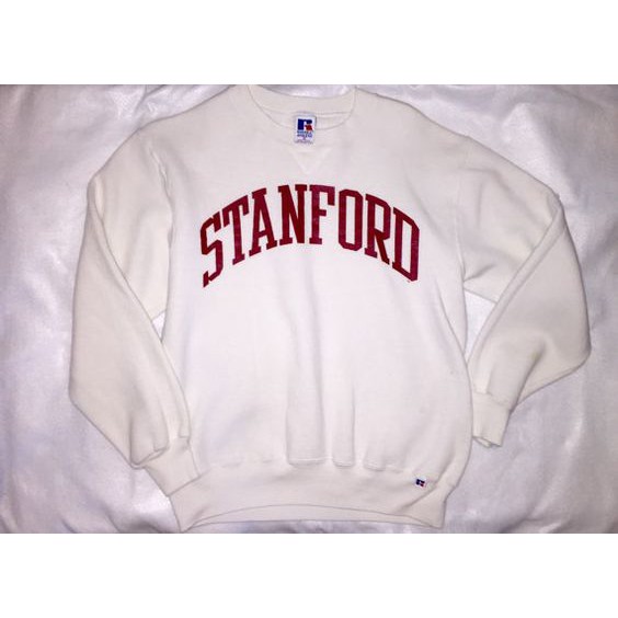 STANFORD Sweater Putih Stanford university Kampus Standford Jaket almamater Kampus Standford Inggris