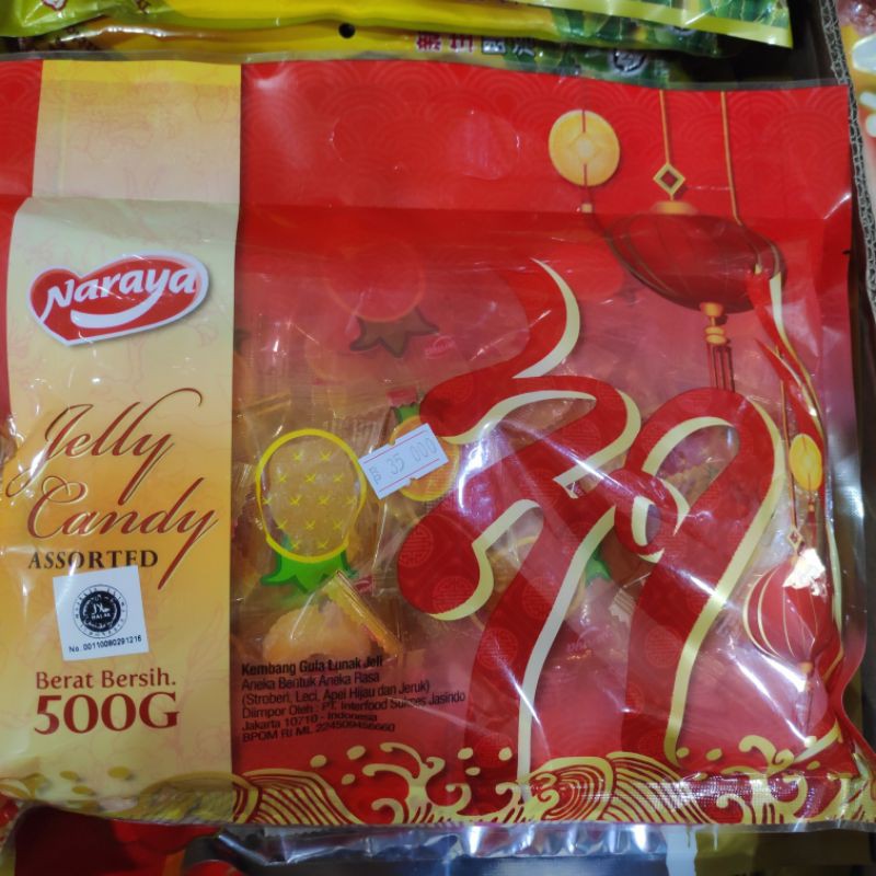 

Permen Jelly Naraya 500 gr